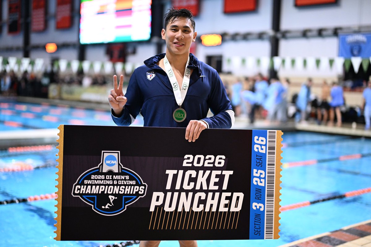 Penn Swimming & Diving tweet media