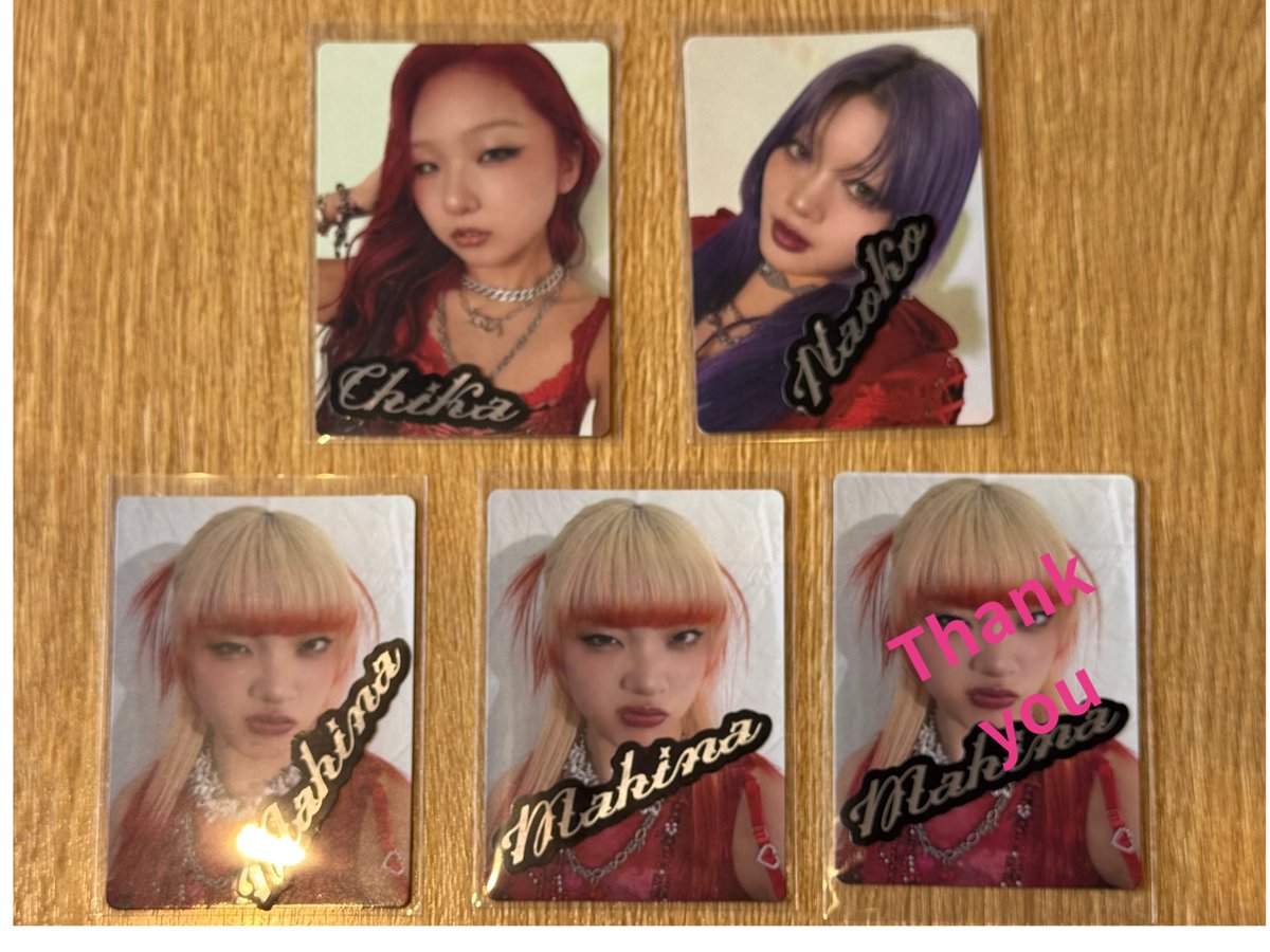 あげ直しです！ 🌹1st TOUR 2026 “Born to Bloom”トレカ 同種交換最