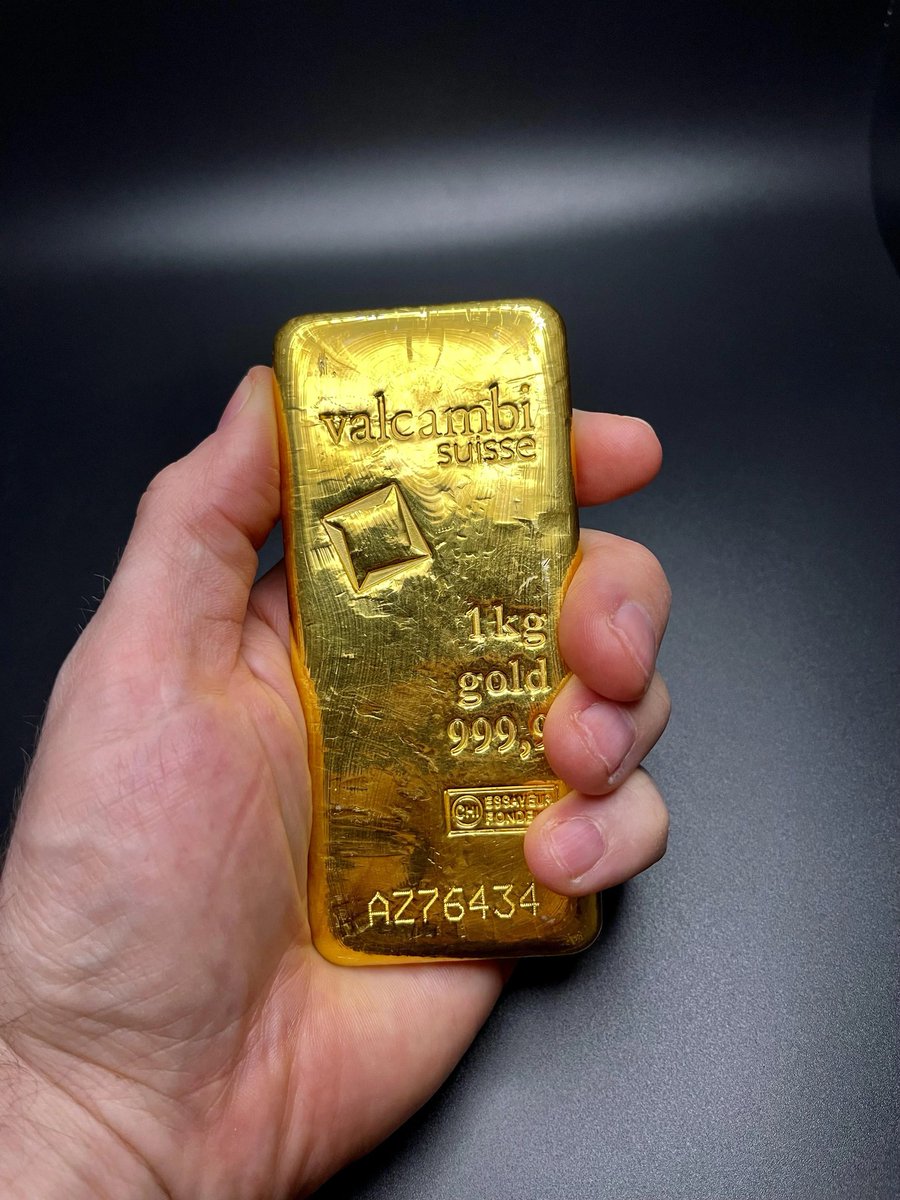 Would you rather own 2 entire #Bitcoin or 1kg  Gold?
