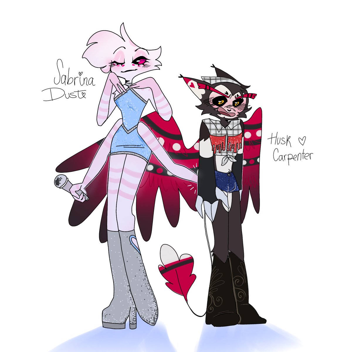 Sabrina Dust &amp; Husk Carpenter #husk #angeldust #huskerdust