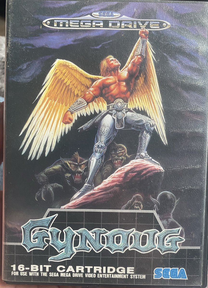 kyenprod's tweet image. #ZoomSurTaCollection On va sur la #Sega #Megadrive  avec le jeu Gynoug, l’un des excellents shoot 'em up de la 16 bits de Sega, dommage j’ai pas la notice!!!