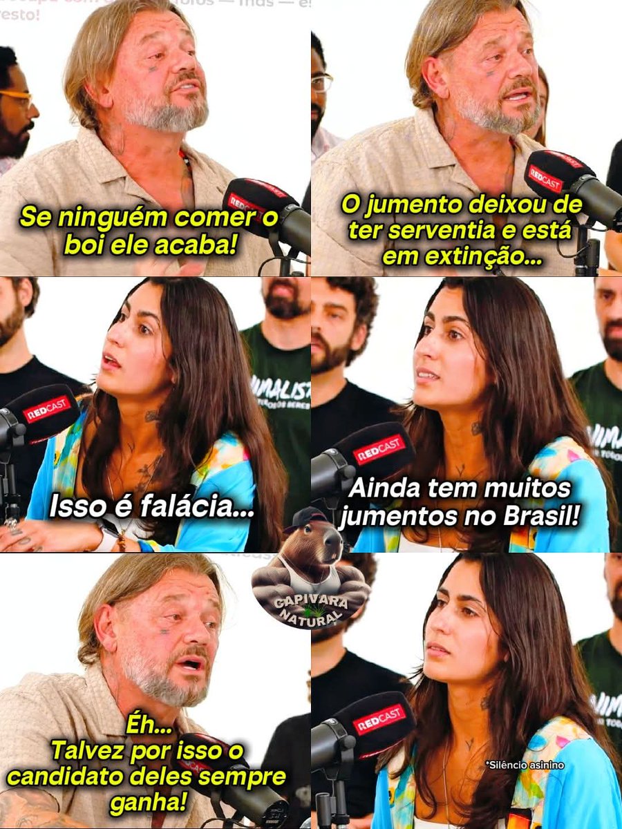 margaretmelonii's tweet photo. Esse debate do Richard vs veganos foi uns dos mais discrepantes em conhecimento da causa. 
Um monte de gente que se baseia em números fantasiosos e un mundo mágico vs alguém com estudos e vivência na causa. https://t.co/EDXdle18ip