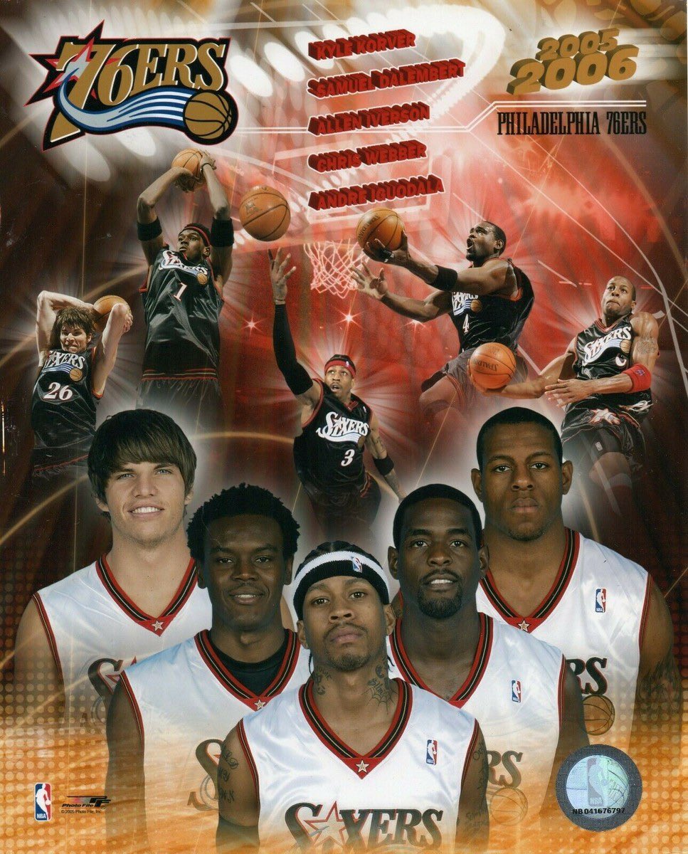 Korver, Webber, Iggy, A.I. all in the same 5?! Shout out Dalembert