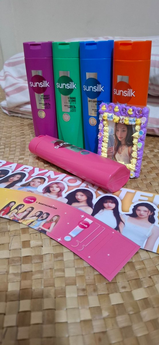 What a day with Sunsilk x BABYMONSTER! Thanks for the goodies, we