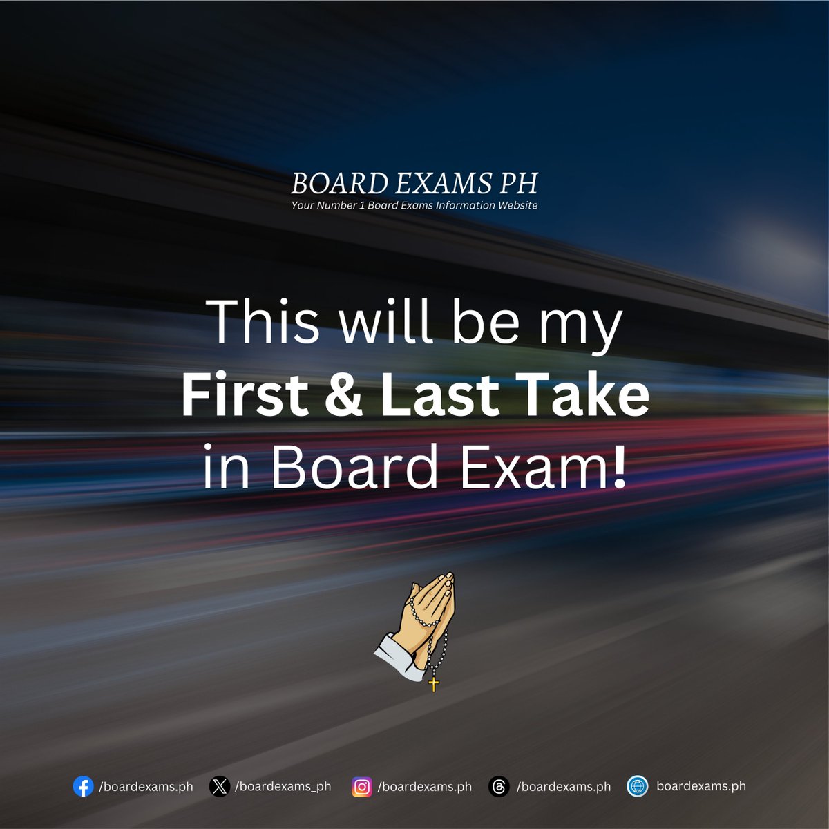 This will be my First &amp; Last Take in Board Exam! 🙏
