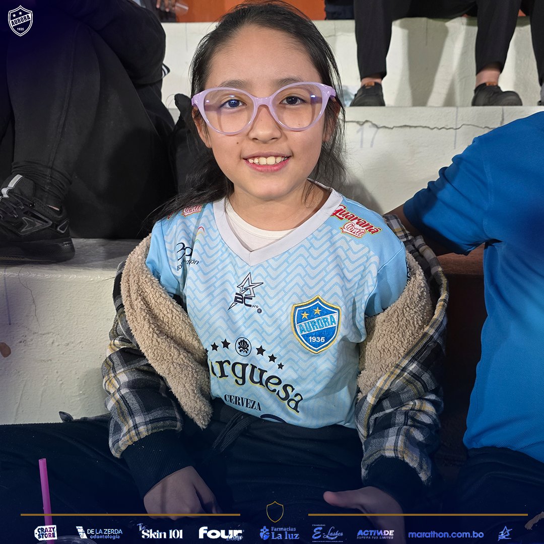 🔵ESTOS COLORES, PARA TODA LA VIDA⚪
Un sentimento que no tiene comparación💙 Hoy jugamos, pero esta pasión seguirá toda la vida💪👏
#VamosAurora