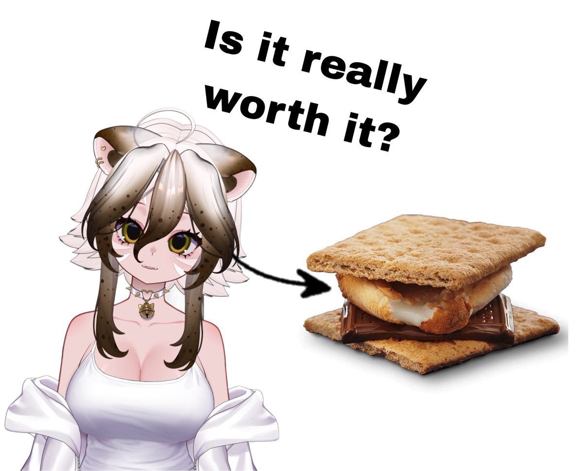 Rags | Marshmallow Tiger Vtuber 🐅🍽️ tweet media