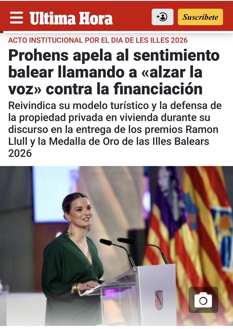 El "sentimiento balear" no existeix. Ens sentim mallorquins, menorquins, eivissencs i formenterencs, no "balears". No conec a ningú a qui li demanin: "d'on ets?", i et contesti: "balear". Ens identificam per l'illa, no per l'arxipèlag. El concepte de "Islas Baleares" com a unitat