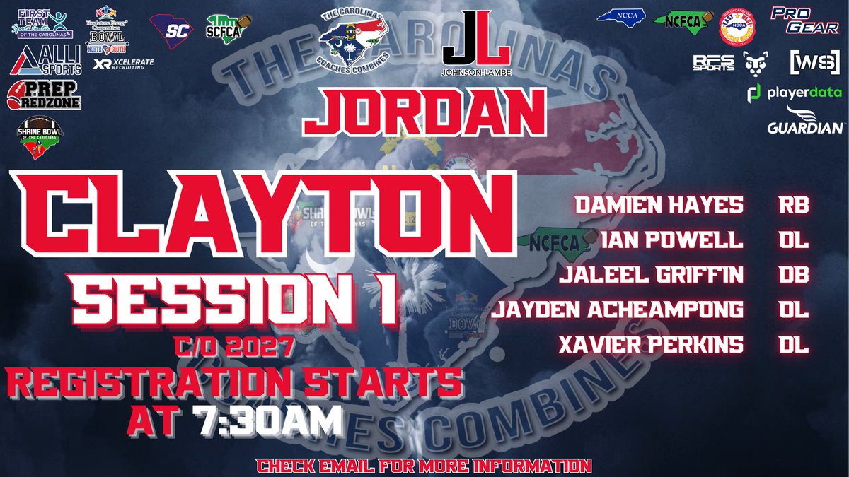 Carolinas Coaches Combine tweet media