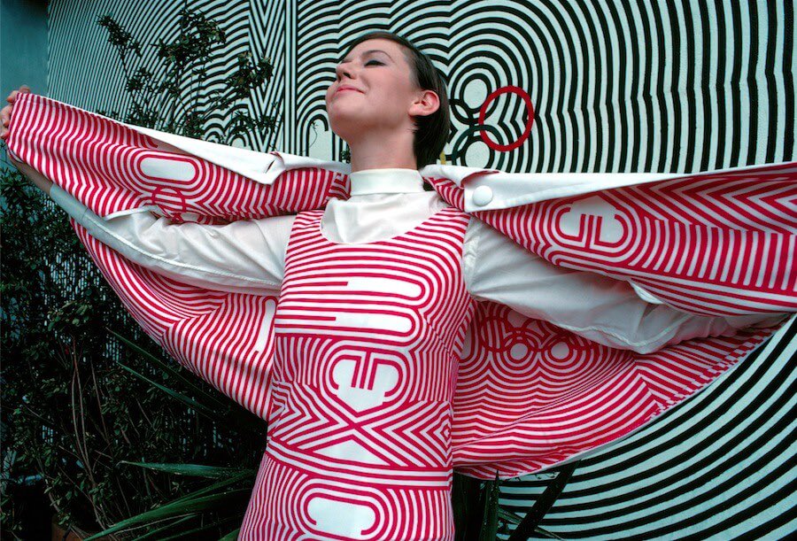 The retro aesthetic of the 1968 Mexico City Olympics