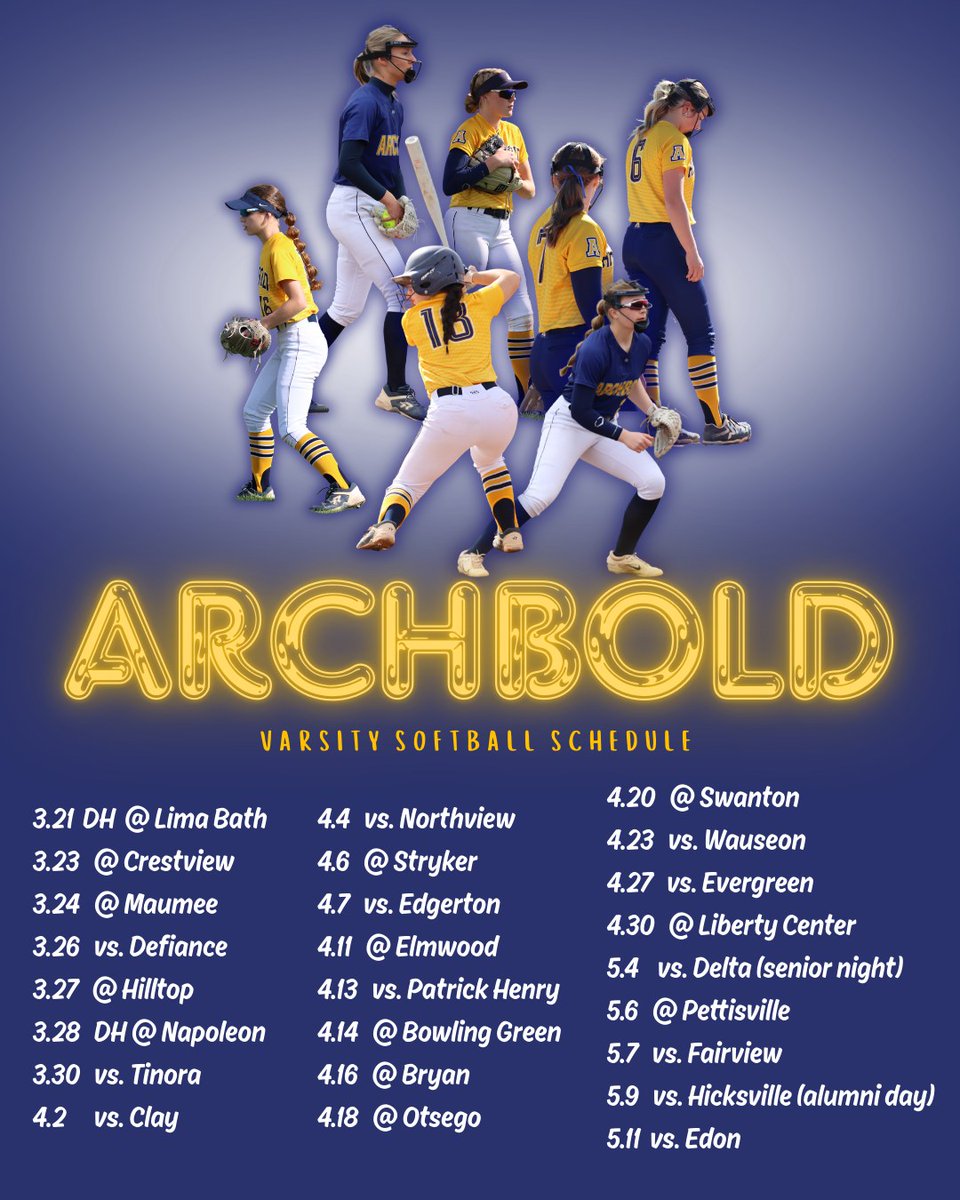 Archbold Home Run Club tweet media