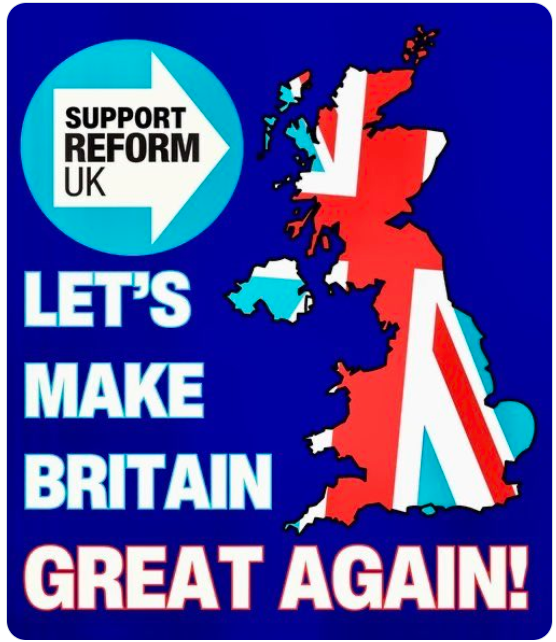 ReformNESH's tweet image. 💔Britain is broken

#Labour💥the country with mass immigration
The #Tories had their chance but💣it
The #LibDems are unelectable and led by a 🫏 
The #Greens work for🕌and want more open borders

✅💙The party to stop the rot and save 🇬🇧 is @reformparty_uk💙

#BathNES #SouthGlos