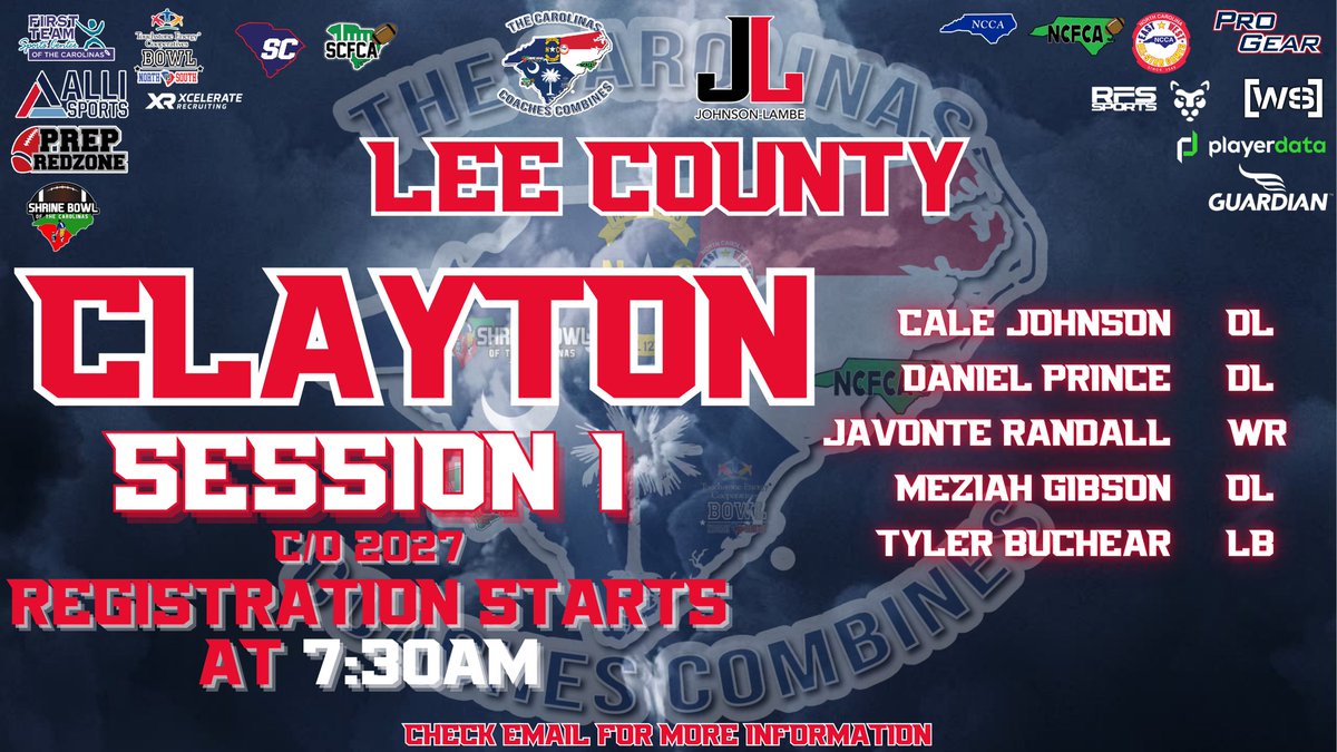 Carolinas Coaches Combine tweet media