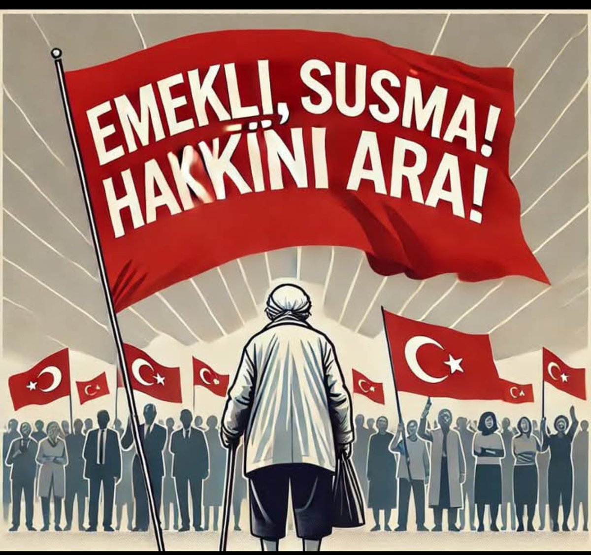 Emekli köprüden önceki son çıkıştasın susma hakkını ara 

#EmekliyeHakkınıVerAkepe