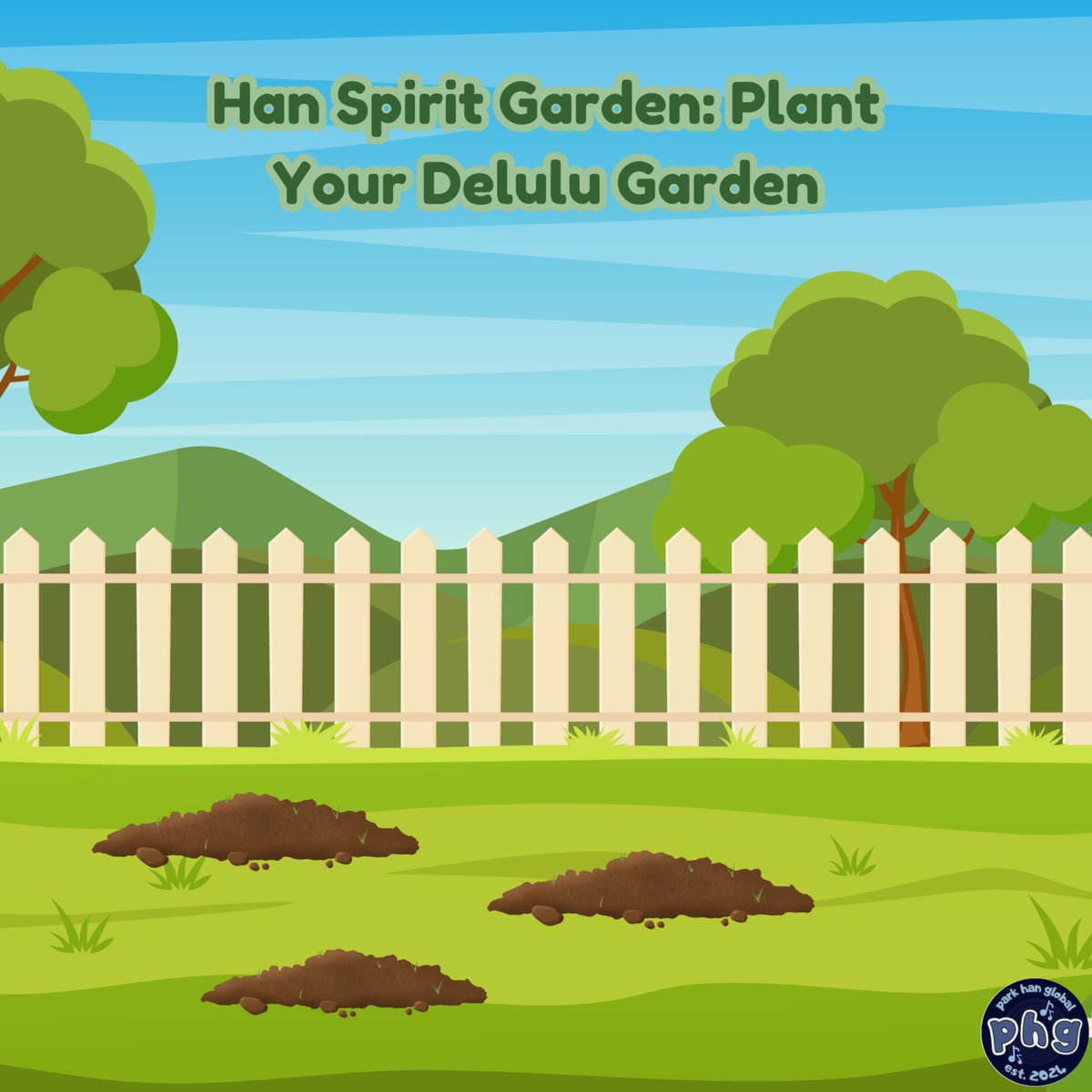 ParkHanGlobal's tweet photo. 🌿 𝐇𝐚𝐧 𝐒𝐩𝐢𝐫𝐢𝐭 𝐆𝐚𝐫𝐝𝐞𝐧: 𝐏𝐥𝐚𝐧𝐭 𝐘𝐨𝐮𝐫 𝐃𝐞𝐥𝐮𝐥𝐮 𝐆𝐚𝐫𝐝𝐞𝐧
They say “delulu is the solulu,” so a little imagination goes a long way!
This activity is for the dreamers… We have plenty of seeds for you to design your ultimate garden, but you only get 25 seeds 😈
You can spend less, but you cannot exceed 25 seeds. So, how will you spend them? Spend them wisely~ 🤭
We’re so excited to see your gardens come to life and bloom with your imagination 💙 Share a screenshot of your Delulu Garden with the hashtags below ⬇️
ROOTED AS PARKHADANS WEEK
#GrowWithHanSpirit
#HappyParkhadansWeek
#해피박하단주간
