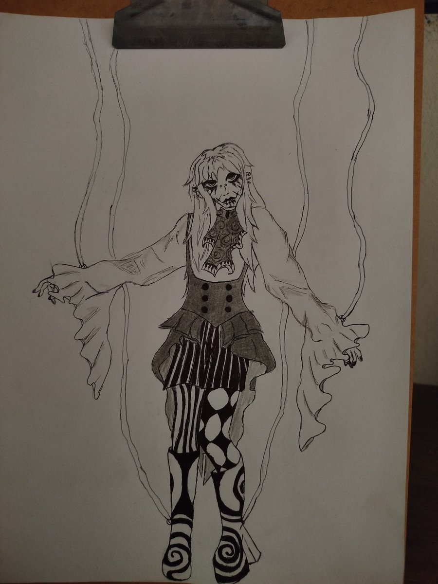 ale_psik0lera's tweet photo. Finalmente tomei coragem pra passar à caneta e nunca estive mais feliz 
#HEXATOMBEFANART 
#PSIKOLERA https://t.co/51GHuxMY3U