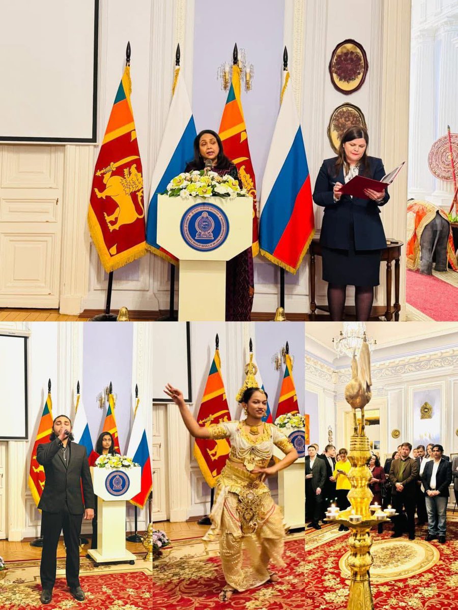 Sri Lanka in Russia tweet media