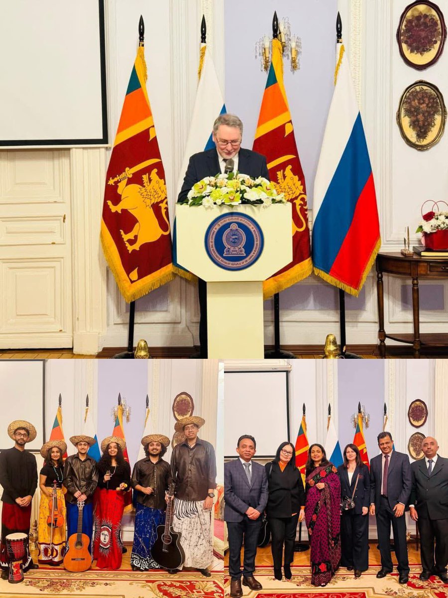 Sri Lanka in Russia tweet media