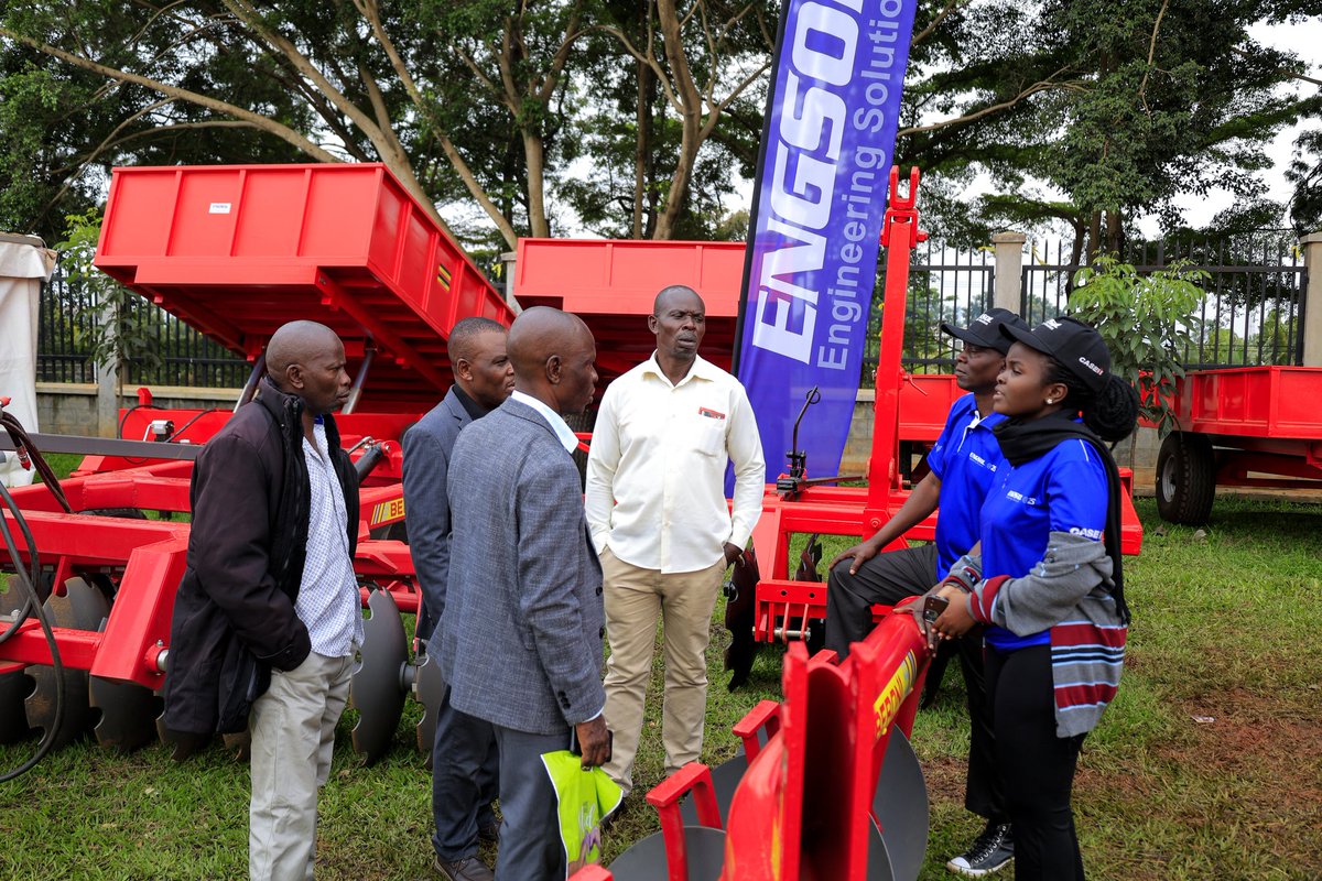 Engsol_UG's tweet image. Day Three — Final Day! 

Our team actively engaging with you, our valued customers, as we wrapped up the Harvest Money Expo 2026. Thank you for the continued support and great interactions.

#ENGSOLAt25 #HarvestMoneyExpo2026 #CustomerEngagement #AgriculturalMachinery