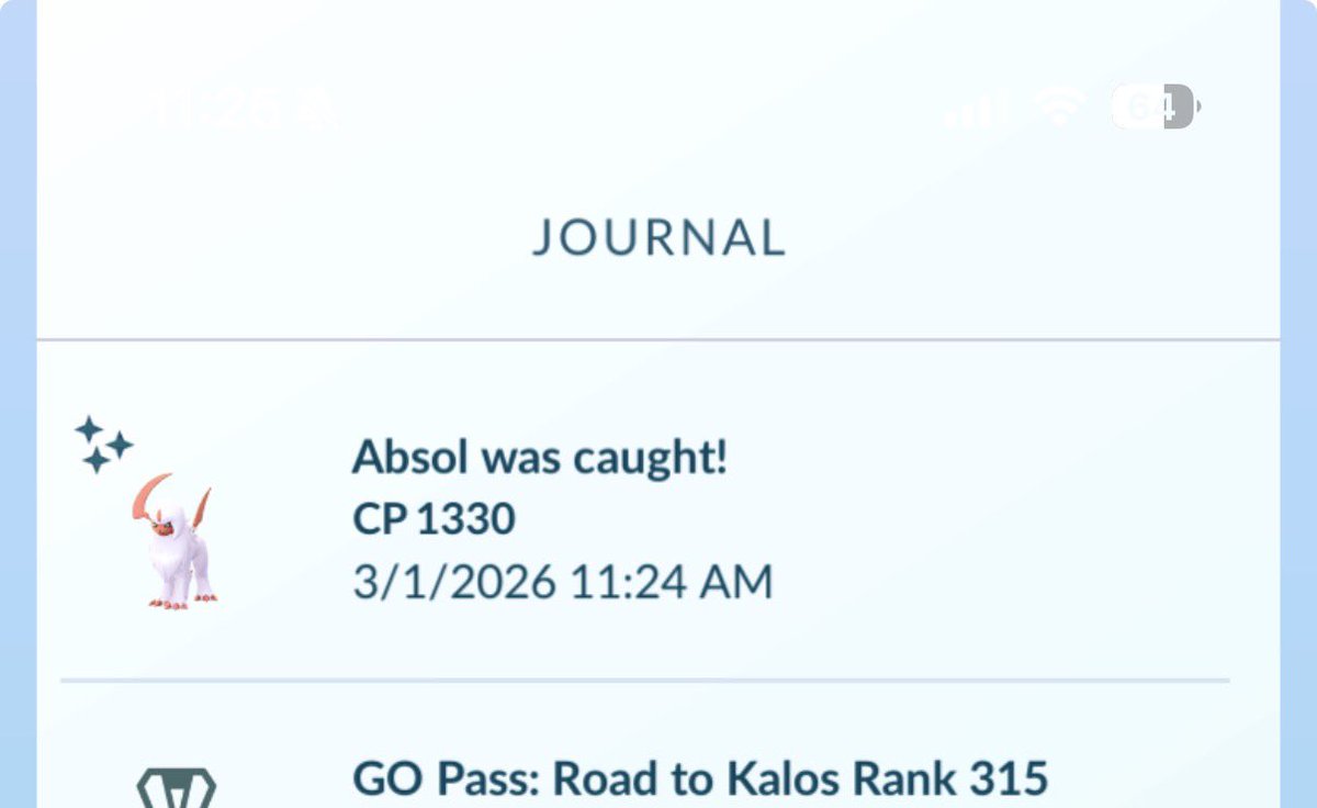 ColdIce76's tweet photo. You will live on forever absol. literally transferred it not paying attention https://t.co/bl9UOyUqWL