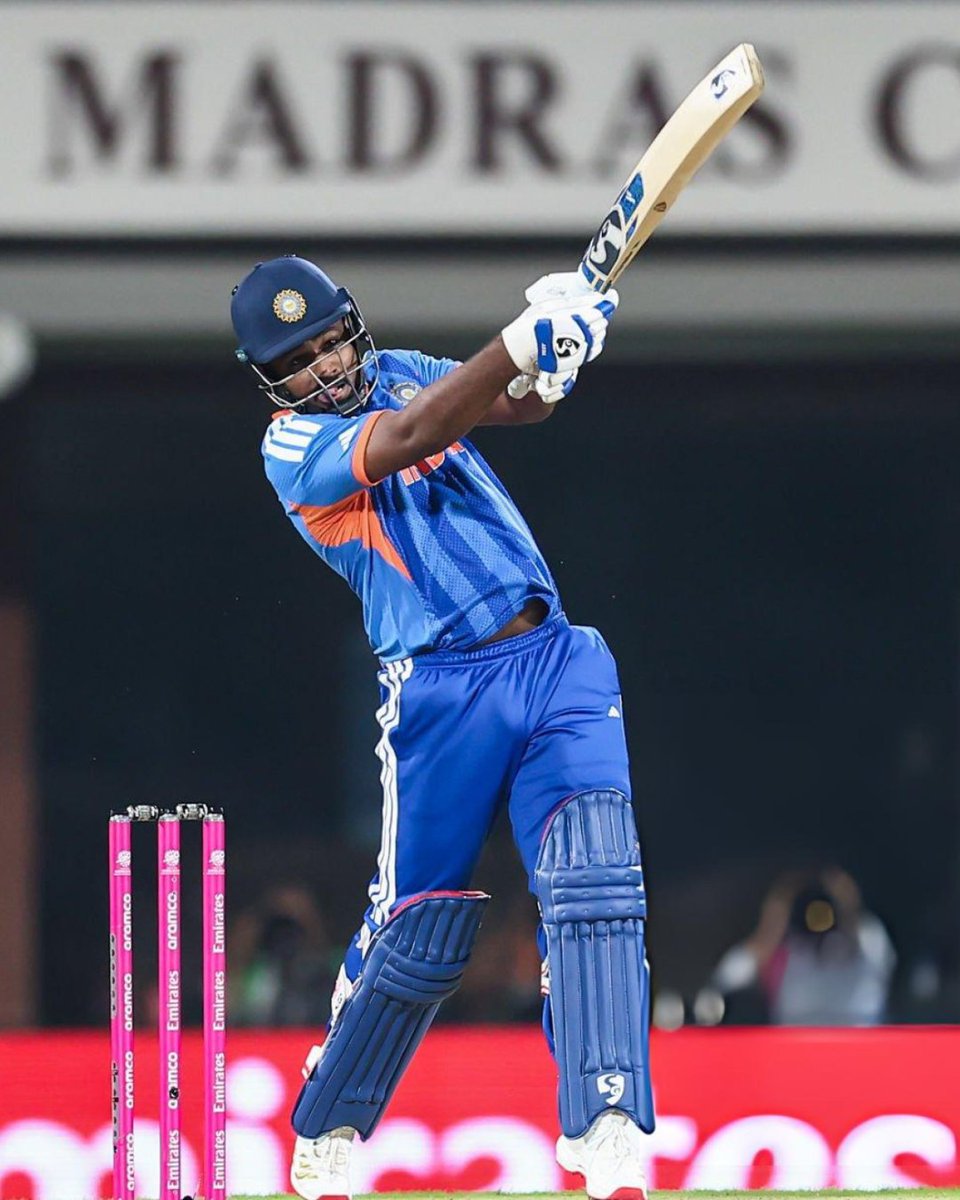 DivzRavat's tweet photo. A responsible and classy innings by Sanju Samson.  A well played half century #INDvsWI #T20WorldCup2026 https://t.co/EA0qEuk1A3