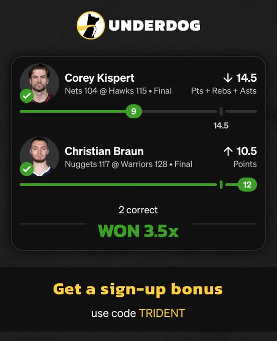 Trident_DFS's tweet photo. Check out how this week went for us...

Winners from the Week of Feb 22, 2026 💸 https://t.co/R6Rq9m748A