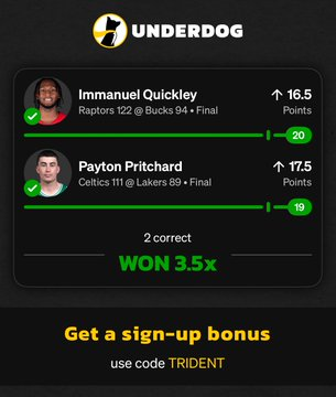 Trident_DFS's tweet photo. Check out how this week went for us...

Winners from the Week of Feb 22, 2026 💸 https://t.co/R6Rq9m748A