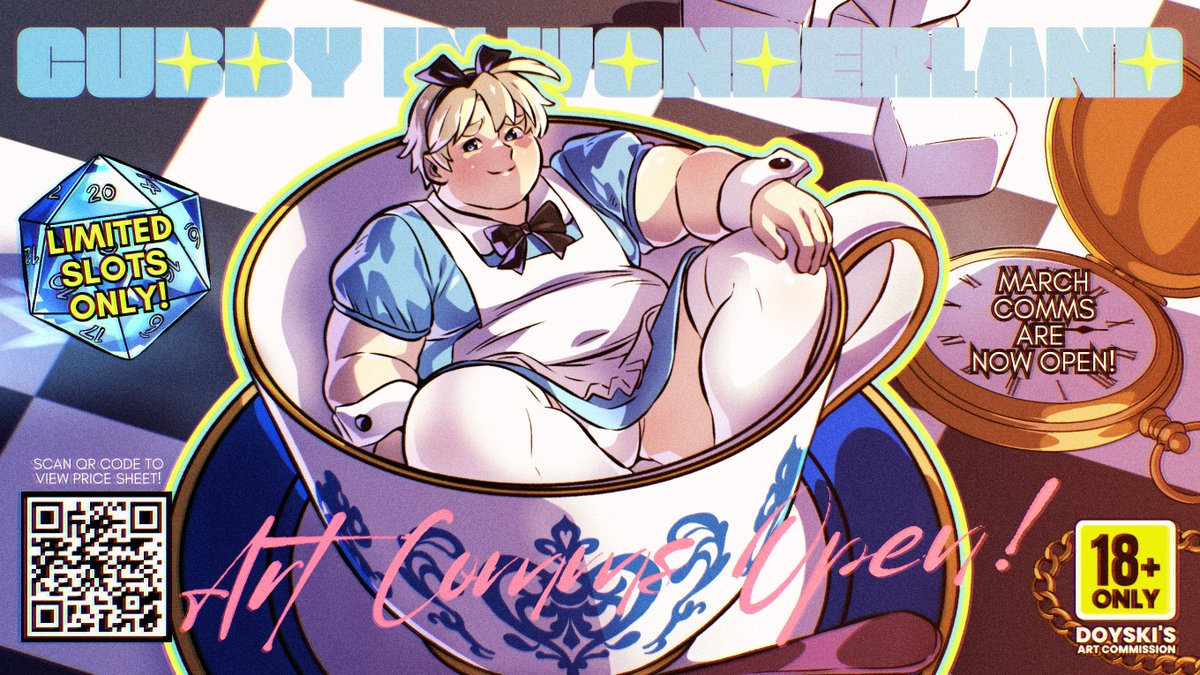 POST BBG ART: Afternoon delight has never been this tasty with Pocket-sized Cubby! ☕️🕰️♠️🎲

🆕March Art commissions are now officially open. DM or comment down to book, or if you have inquiries!

👍 Likes and 📷shares are 100% appreciated! Thank you for the love! 📷 🥰