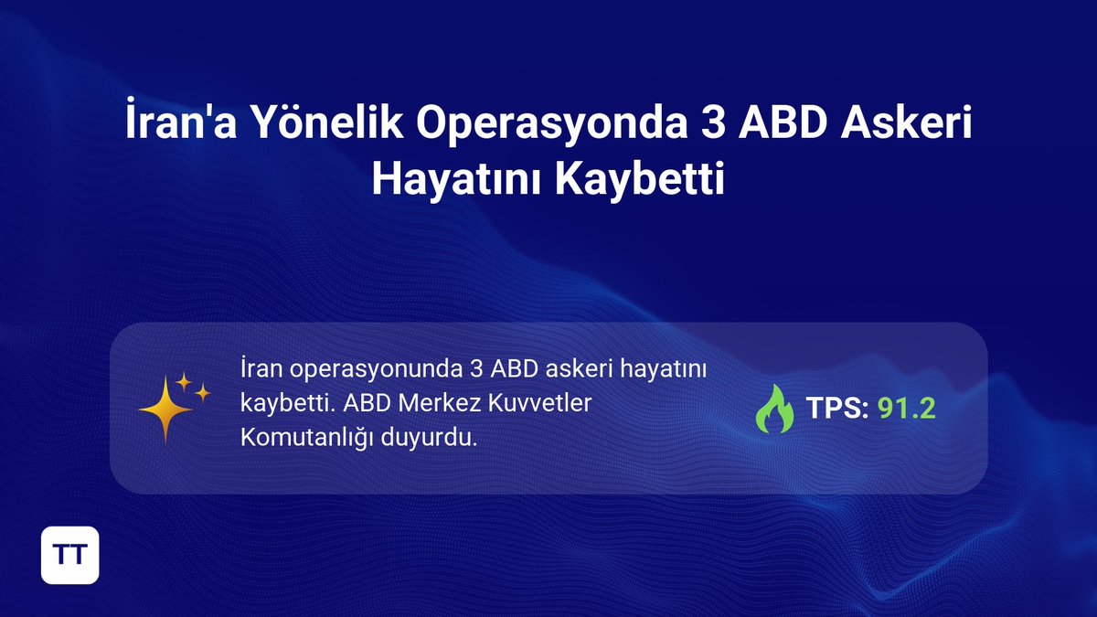 İran operasyonunda 3 Amerikan askeri yaşamını yitirdi! 💔 #SonDakika

🤖 ABD'den İran'a yönelik operasyonda 3 asker hayatını kaybetti, 5 asker ağır yaralandı. Gelişmeler merak uyandırıyor...

Detaylar: 👇 🔗
trendiatr.com/trend/sondakik…
Telegram kanalı : 👇 🔗
t.me/TrendiaTr