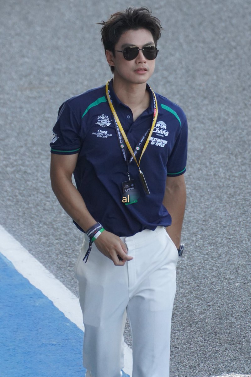 Ohmlotusnnn's tweet photo. I’m truly happy and proud of my boy!👏🧡He has put in so much hard work and dedication behind the scenes, participating official racing game and won the second place🏆And today, he gets to serve as a flag bearer at an international event.

We have witnessed his effort every step of the way. So proud of you baby👏 and always cheering you on! 🧡✨

OHM PAWAT MOTOGP 2026 #MotoGP2026xOhm #PTGrandPrixofThailand2026