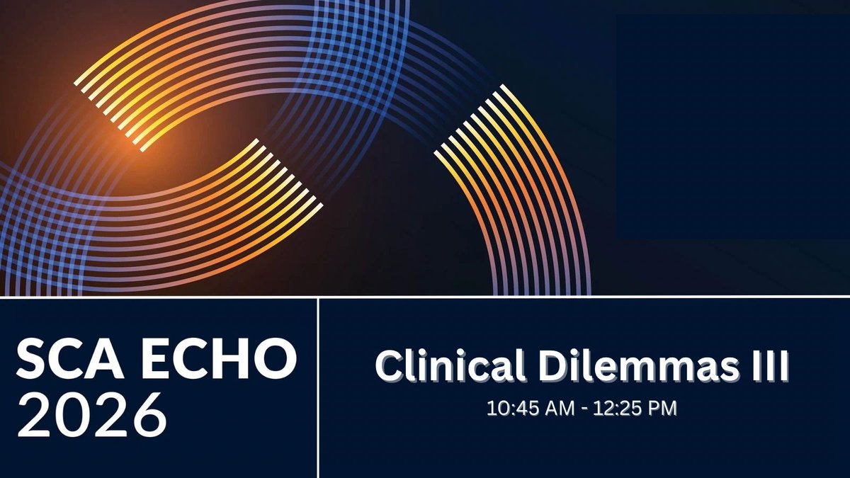 Society of Cardiovascular Anesthesiologists | SCA tweet media