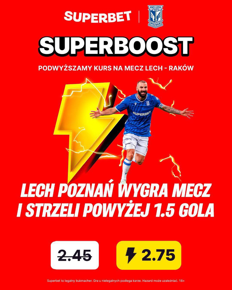 Interfejs Superbet pokazujący panel logowania i ofertę zakładów