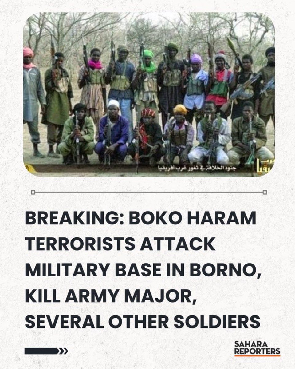 originalproflle's tweet photo. Imagine a whole army Major unalived for nothing under tinubu regime.

Brig. Gen was kpaied some months ago.
📺 @SaharaReporters https://t.co/in3oaXnSfv