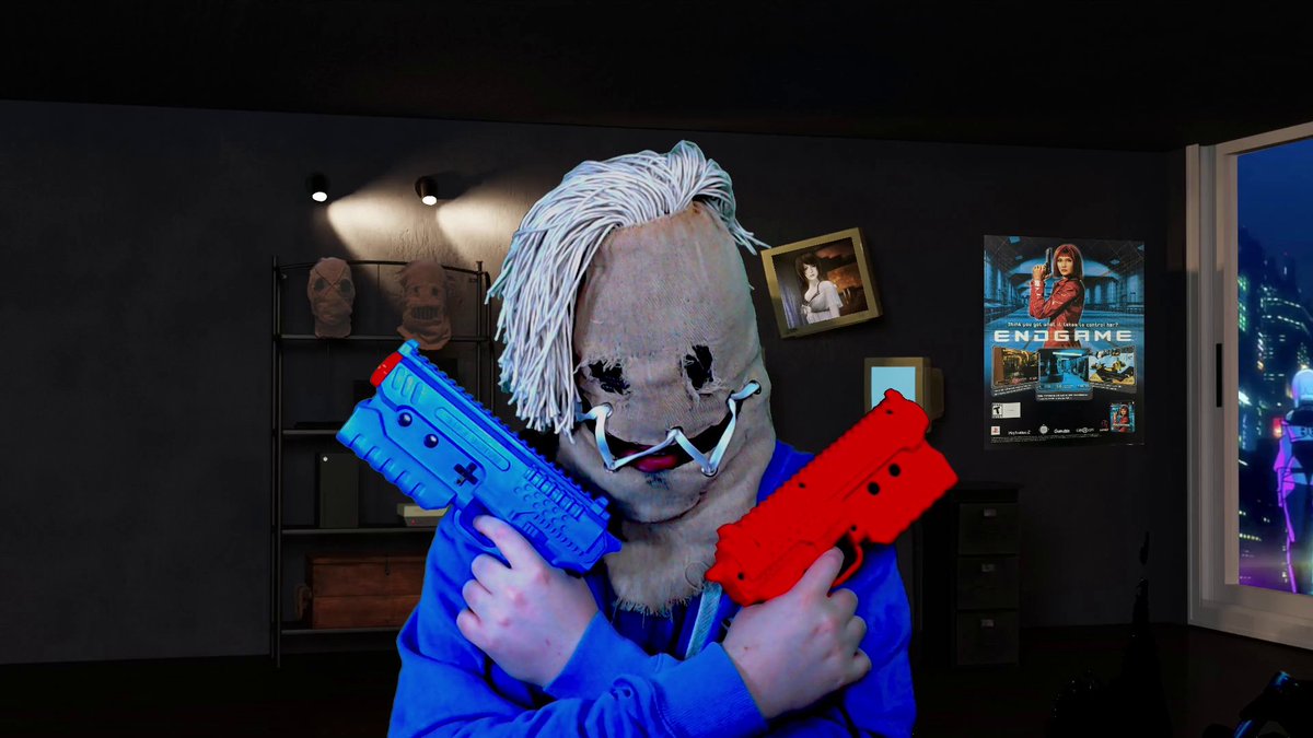 Thanks to very generous donations from fans, I know own two Sinden Lightguns! Let's mess around with them for a bit and catch up!
POTENTIAL FLASHING LIGHTS WARNING please be advised!
twitch.tv/johnnybaghead