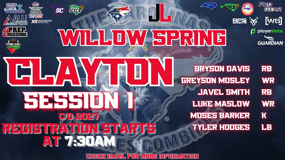 Carolinas Coaches Combine tweet media