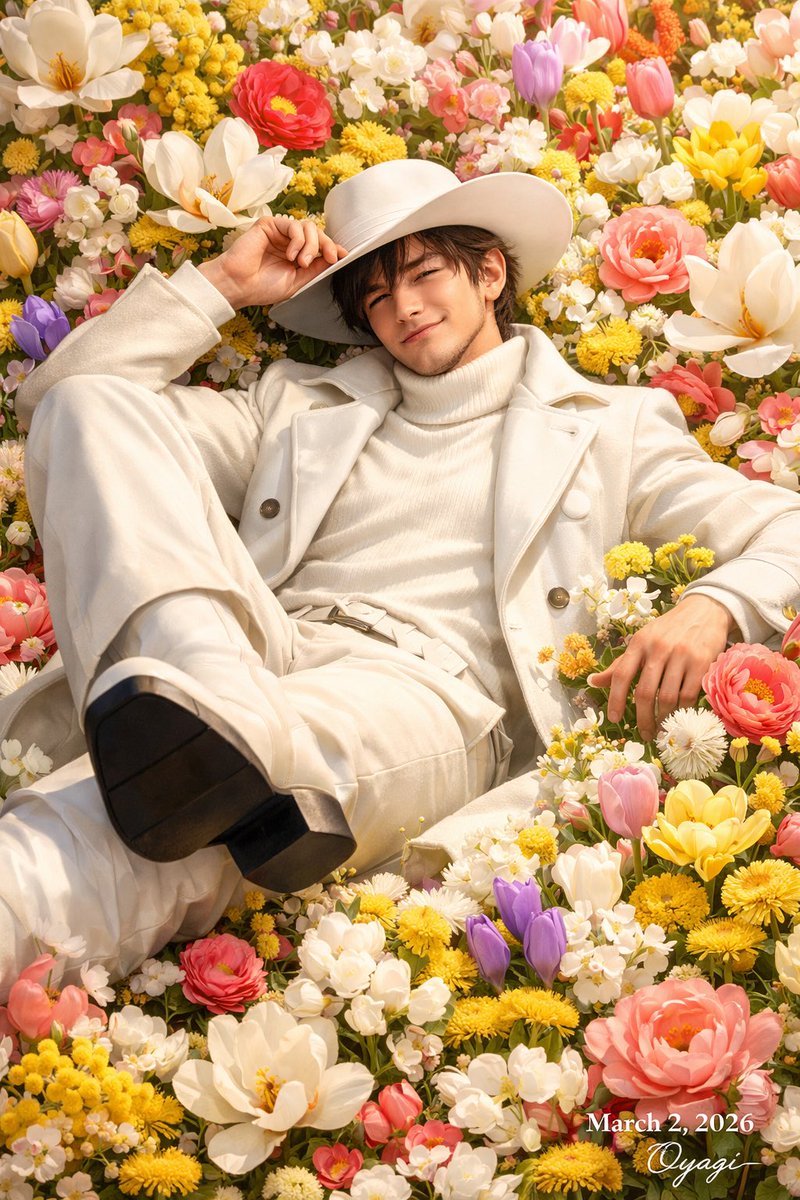 お題【花×〇〇】 期間 2月28日 ～3月7日23:59まで 参加させて頂きます