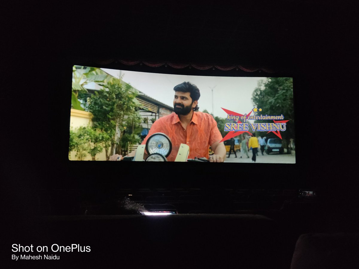 naiduM143's tweet photo. #VishnuVinayasam
Watched #VishnuVinayasam
@sreevishnuoffl hilarious fun💥💥
Watch &amp; enjoy at your nearest theatre s🙂😊 https://t.co/DljkdxpFFu