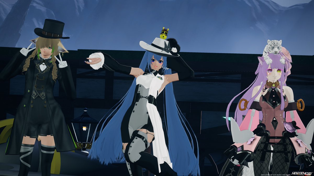 参加しました。お疲れ様でした(*^_^*) #モグモフのシッポ #PSO2NSG_SS