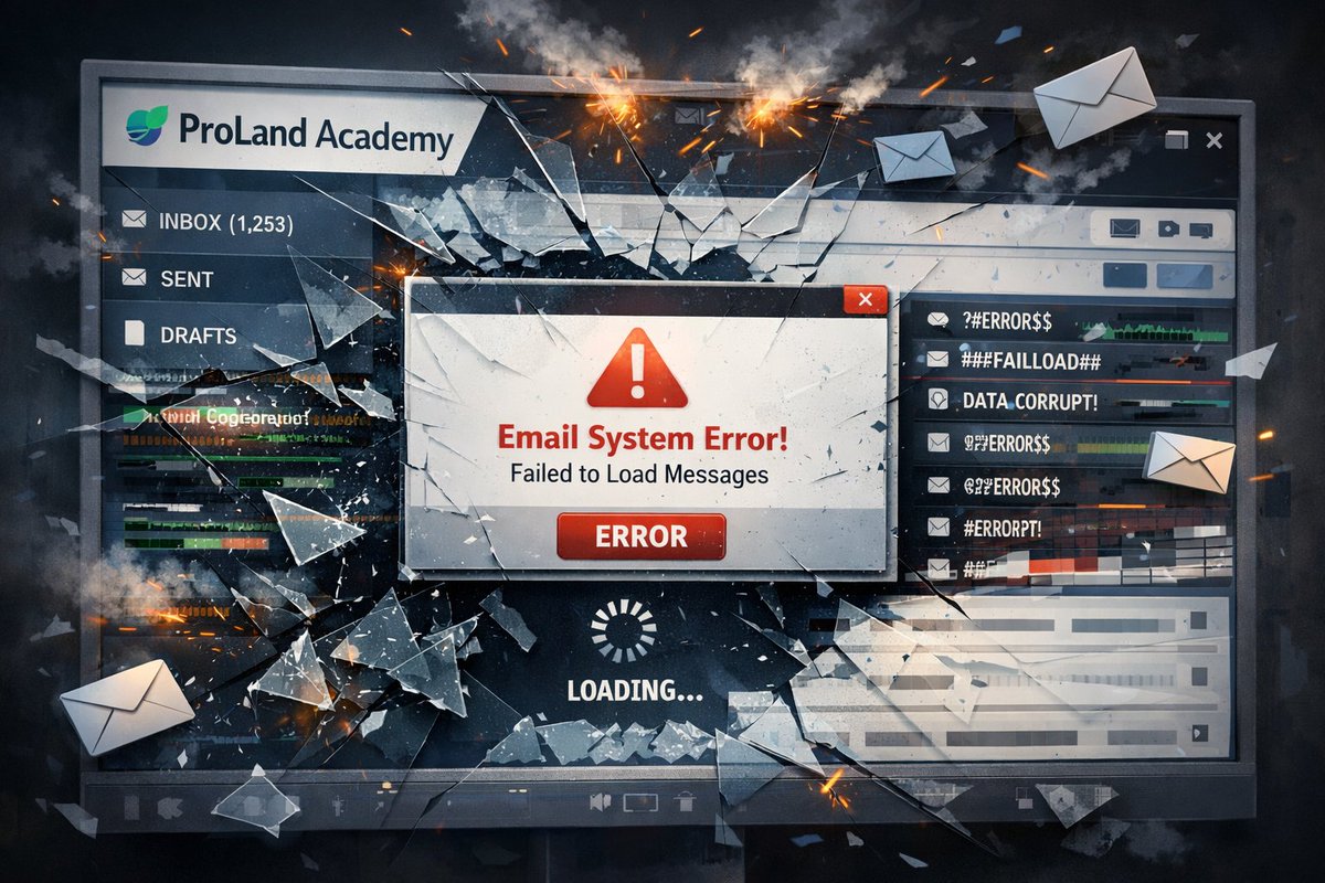 ProlandAcademy's tweet photo. ⚠️ A Monday morning Announcement from the ProLand team. ⚠️

Please be aware that as of Tuesday the 24th of February 2026 at 12pm there has been an issue within Microsoft that has meant the whole ProLand team have been unable to access their emails.

We hope that as of 2pm today we will be back online and all missed emails will end up reaching us. We apologise for this inconvenience and should you need to get in touch urgently all our social media pages and landline number are still active.

Thank you for your understanding.

#Emails #Softwareissues #soontoberesolved