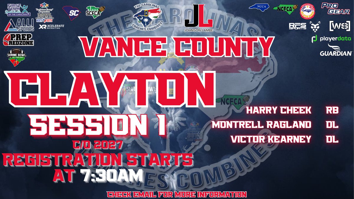 Carolinas Coaches Combine tweet media