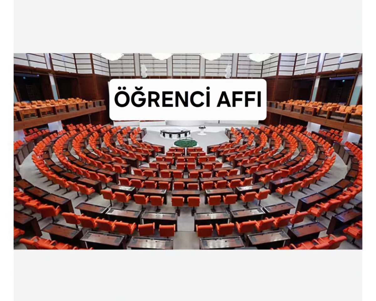 ÖĞRENCİ AFFI BİR AN ÖNCE YASALLAŞSIN LÜTFEN🇹🇷
<a href="/RTErdogan/">Recep Tayyip Erdoğan</a> <a href="/tcbestepe/">T.C. Cumhurbaşkanlığı</a> <a href="/NumanKurtulmus/">Numan Kurtulmuş</a>
<a href="/efkanala/">Efkan Âlâ</a> <a href="/ProfDrHulagu/">Sadettin HÜLAGÜ</a> 
<a href="/AKPartiTBMMGrup/">TBMM AK Parti Grup Başkanlığı</a>
<a href="/avabdullahguler/">Abdullah Güler</a>
<a href="/AvOzlemZengin/">Av. Özlem Zengin 🇹🇷</a>
<a href="/abdulhamitgul/">Abdulhamit Gül</a>
<a href="/akbasogluemin/">Av. M.Emin AKBAŞOĞLU 🇹🇷</a>
<a href="/leylasahinusta/">Dr. Leyla Şahin Usta 🇹🇷</a>
<a href="/ProfDrAGurcan/">Ayşen Gürcan</a>
<a href="/makif_yilmaz/">Mehmet Akif YILMAZ</a>
<a href="/NazimMavis/">Dr. Nazım Maviş</a> 
<a href="/latifselvi42/">Latif Selvi</a>
ACİL #öğrenciaffı