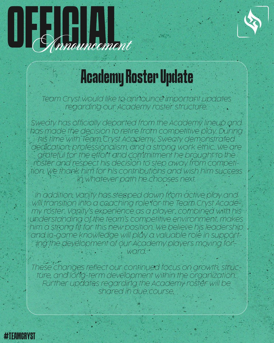 Team Cryst tweet media