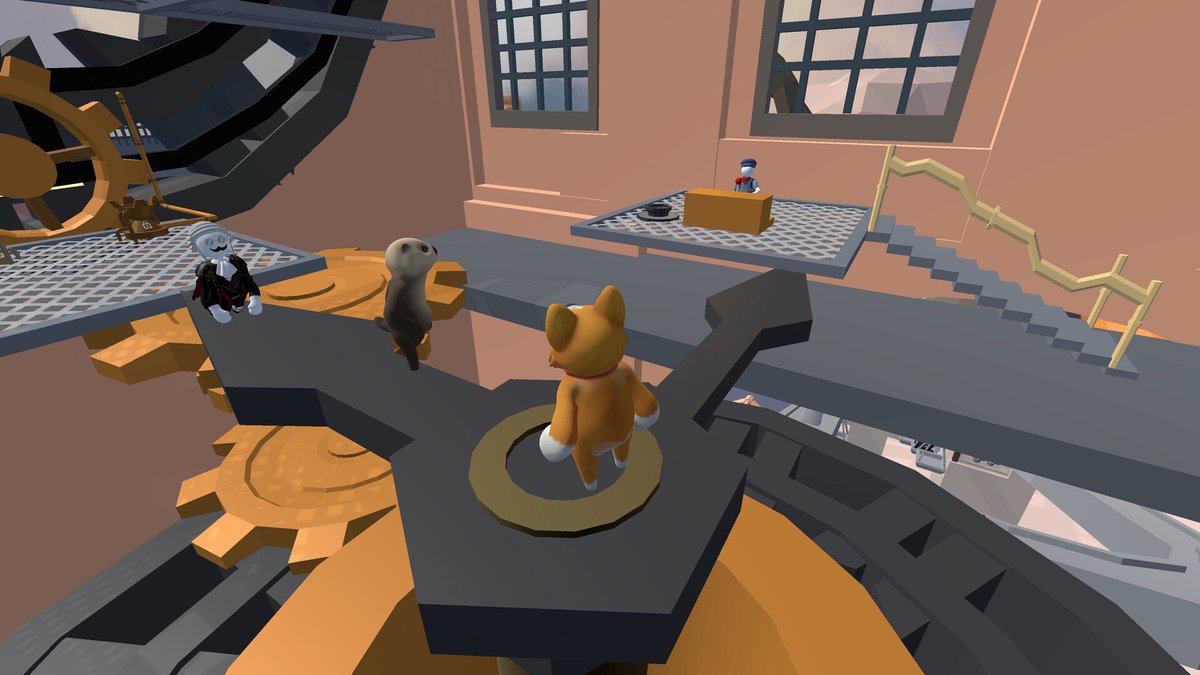 #HumanFallFlat - a hilarious, light-hearted #platformer set in floating dreamscapes that can be played solo or with up to 8 players #online. Free new levels keep its vibrant community rewarded. Have fun at 70% off on Gamebillet: bit.ly/3yNfxaV