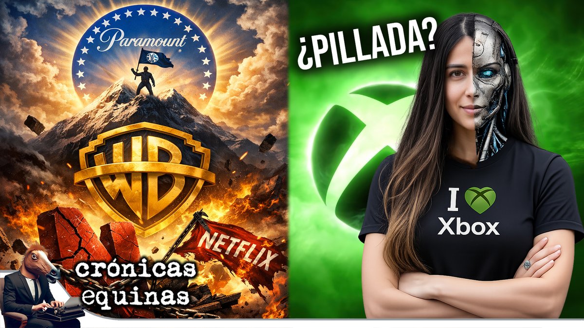 Pixel_2_Pixel's tweet image. La pugna por #WarnerBros toca a su fin con la victoria de #Paramount, usuarios de X creen que Asha Sharma, la nueva CEO de #Xbox, usaba IA para gestionar su perfil, nueva información del drama de #BluePointGames y otras noticias de la semana.
youtube.com/watch?v=5b5SnY…