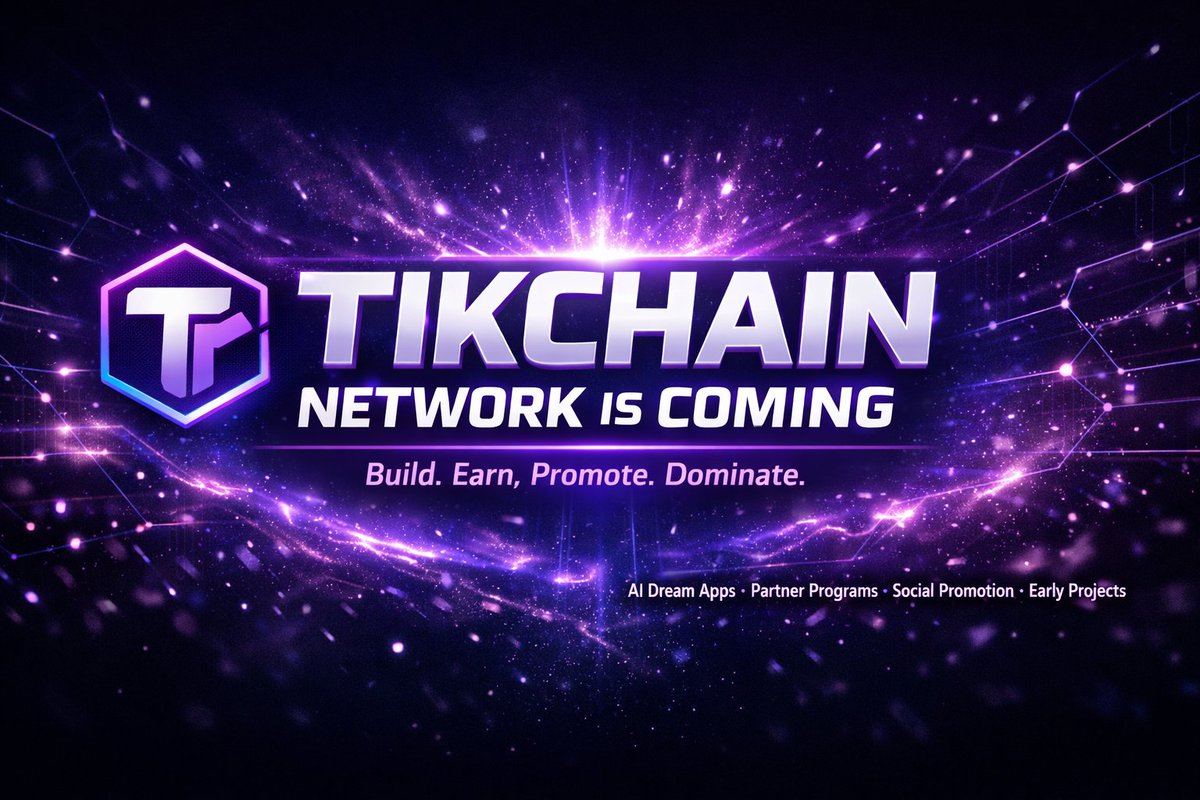 TikCoin - Powered by TikChain Network tweet media