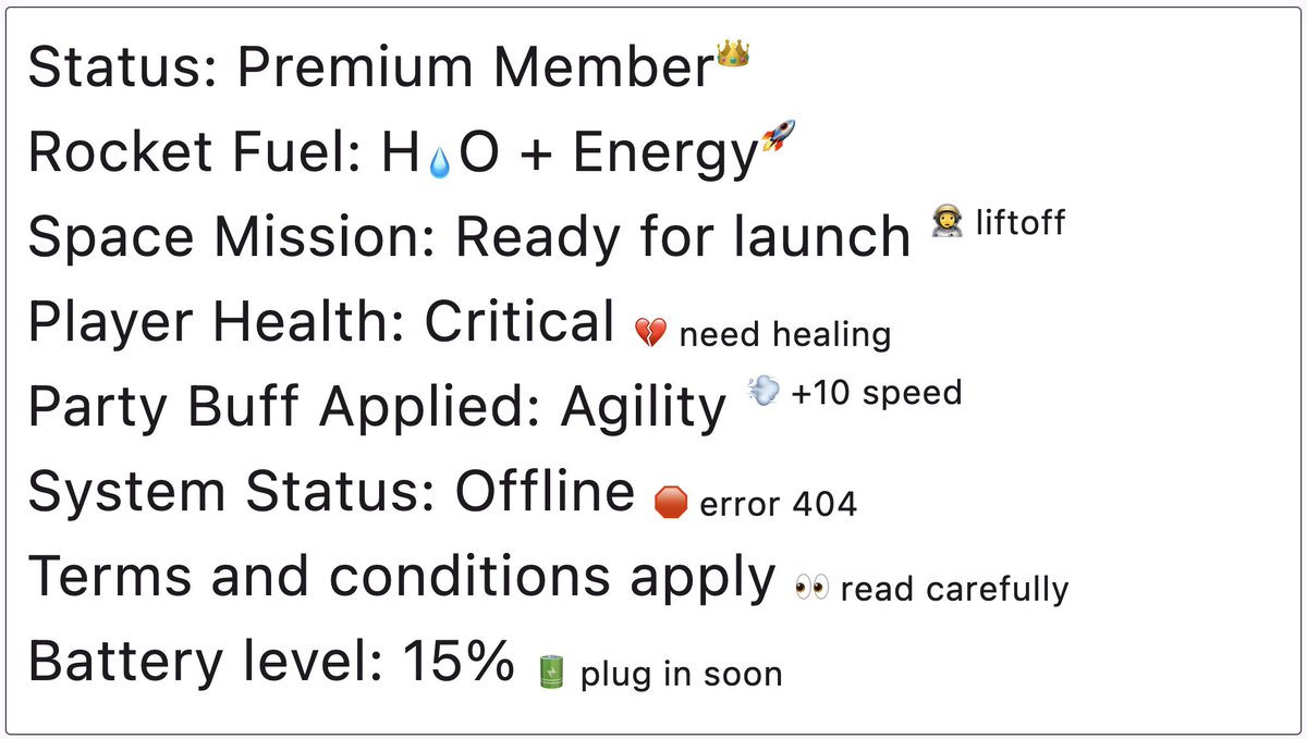 The live formatting controller for pkg:textf now handles emojis in superscript and subscript.

Ready for launch ^🚀 liftoff^ ✅

v1.2.0 coming soon.
#Flutter #Dart