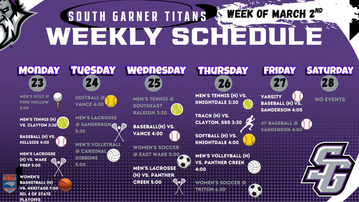 SGHS Athletics tweet media