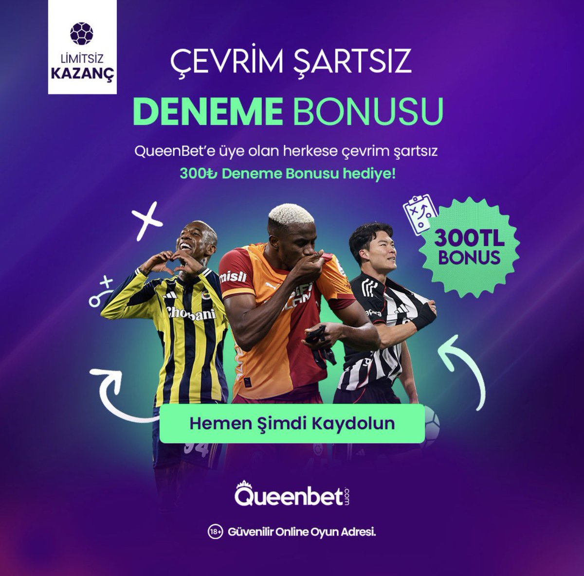 🎁300 TL DENEME BONUSU🎁
 
Queenbet'te üye olan herkese çevrim şartsız tam 300₺ Deneme Bonusu!

Linkten üye ol her zaman kazan  kisa.link/TbBXl