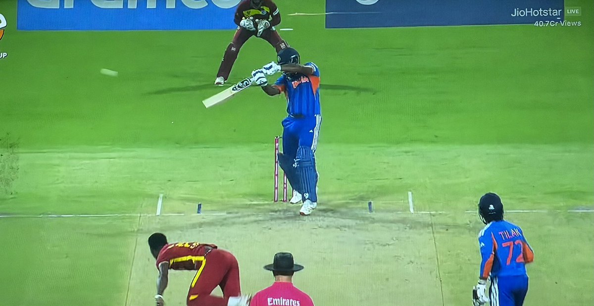Vipintiwari952's tweet photo. Not sure why, but watching Sanju Samson score runs in a pressure situation just giving smile on face.

He’s been trolled, doubted, benched, questioned and that’s why this innings hits harder. This isn’t just about runs; it’s about standing tall when the spotlight is harsh and the noise is loud. Always hoped to see him deliver like this in a big game under real pressure. And today, he’s doing exactly that.