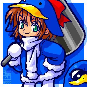 昔お絵描き掲示板で描いたエココさん発掘した。